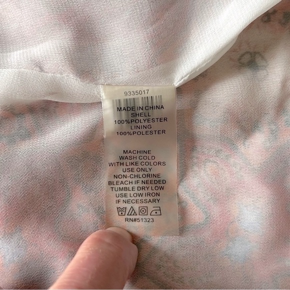 Vince Camuto Tank Blouse- Sz L - Picture 8 of 8